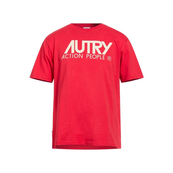 【送料無料】 オートリー メンズ Tシャツ トップス T-shirts Red｜asty