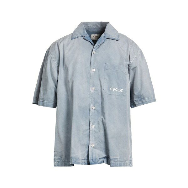 【貨物輸送無料】 循環過程 メンズ プルオーバー トップス Shirts Blue