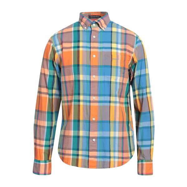 【貨物輸送無料】 ガント メンズ プルオーバー トップス Shirts Azure