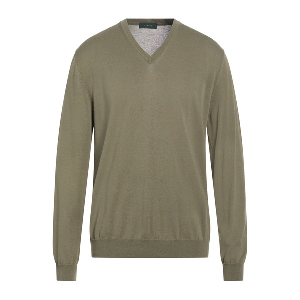 【送料無料】 ザノーネ メンズ ニット&セーター アウター Sweaters Green｜asty