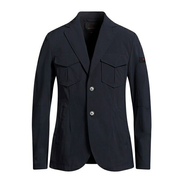 【送料無料】 ピューテリー メンズ ジャケット＆ブルゾン アウター Blazers Blue｜asty