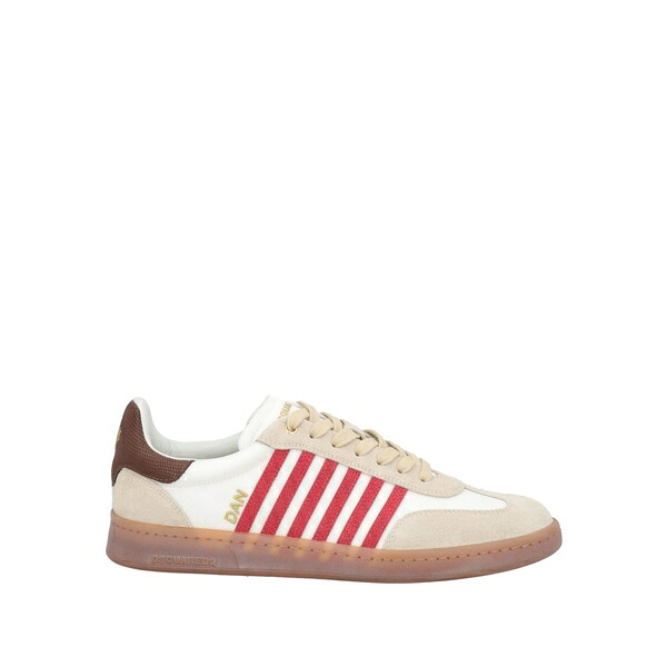 【送料無料】 ディースクエアード メンズ スニーカー シューズ Sneakers White｜asty