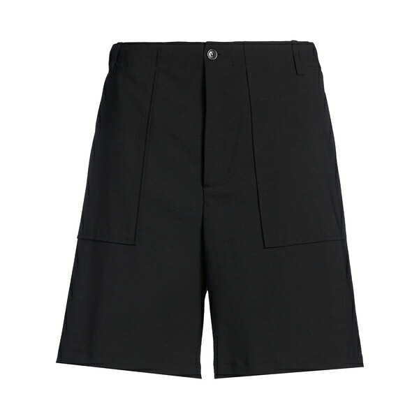 【貨物輸送無料】 グリフォーニ メンズ 心地好いズボン下 ボトムス Shorts \u0026 Bermuda Shorts Black ズボン・パンツ-メンズファッション