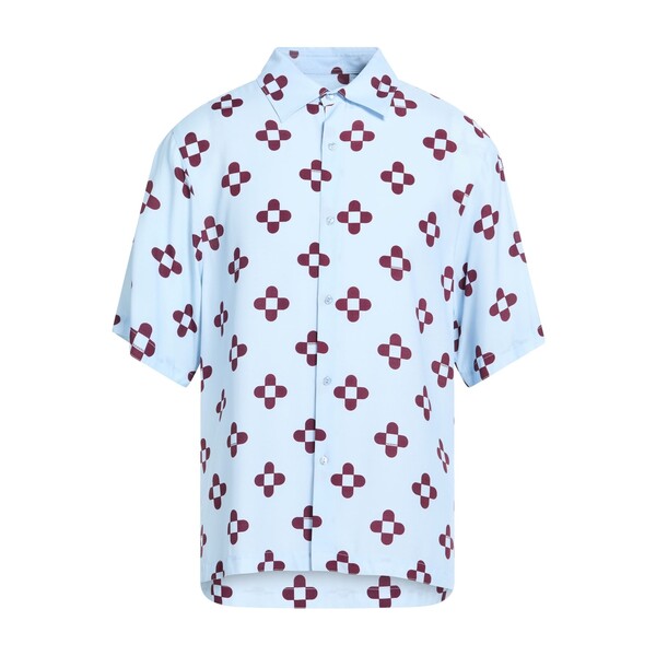 【貨物輸送無料】 沙子ロ メンズ プルオーバー トップス Shirts Azure