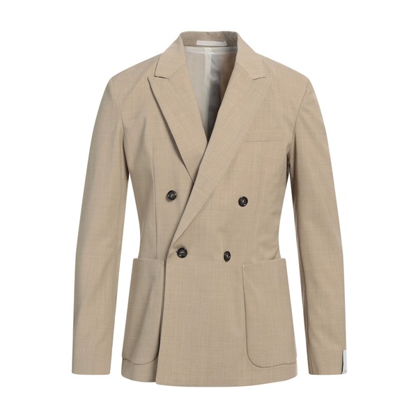 【貨物輸送無料】 パウロペコラ メンズ 上衣＆上衣 アウター Blazers Beige