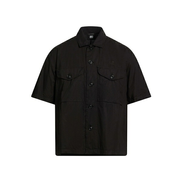【送料無料】 シーピーカンパニー メンズ シャツ トップス Shirts Black｜asty