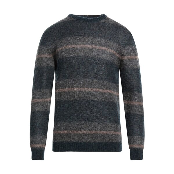 【貨物輸送無料】 呼びりん材木 メンズ 編み物\u0026プルオーバー アウター Sweaters Blue