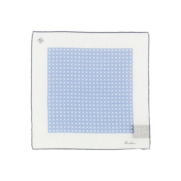 【貨物輸送無料】 コルネリアーニ メンズ えり巻き・袈裟・えり巻き 付属物 Scarves Blue