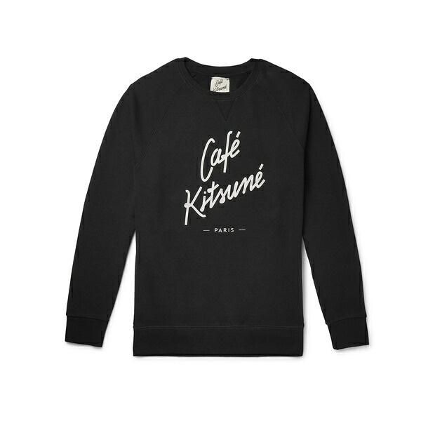 【貨物輸送無料】 棲み家 狐狸 メンズ パーカー・スウェットシャツ アウター Sweatshirts Black