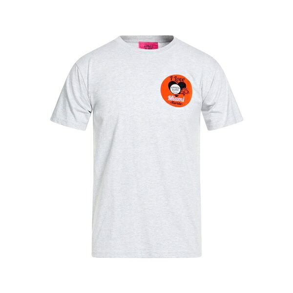 【貨物輸送無料】 アプレ サーフ メンズ プルオーバー トップス T-shirts Grey