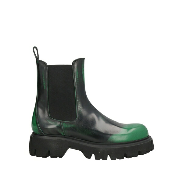 【貨物輸送無料】 エムエスジイエム メンズ ブーツ シューズ Ankle boots Green