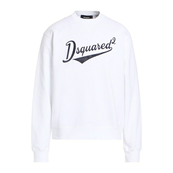 【貨物輸送無料】 ディースクエアード メンズ パーカー・スウェットシャツ アウター Sweatshirts White