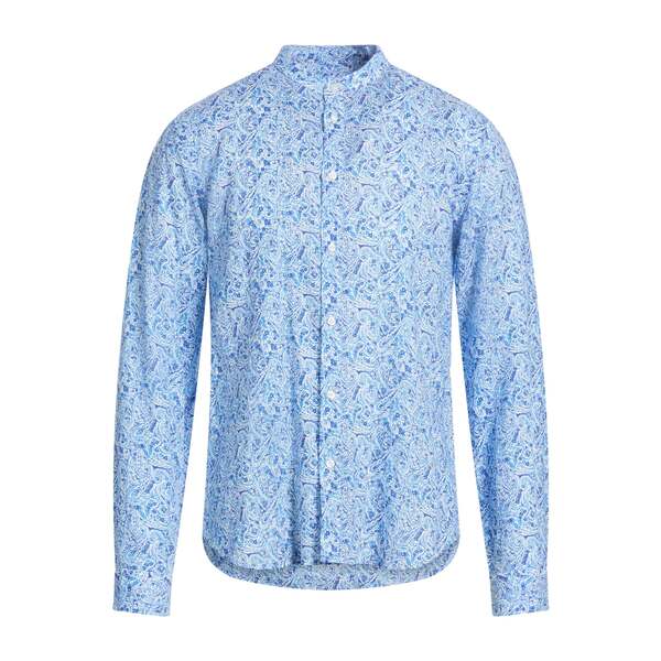 【貨物輸送無料】 マニュエル リッツ メンズ プルオーバー トップス Shirts Blue トップス-メンズファッション