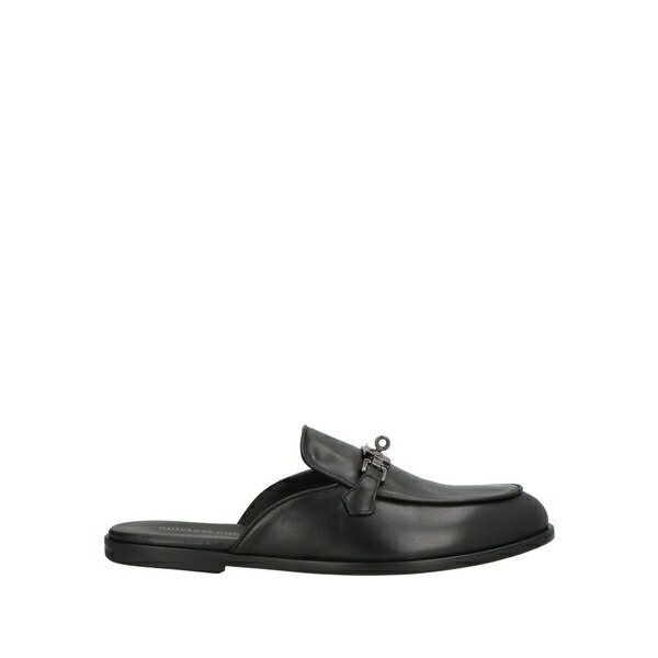【貨物輸送無料】 ジーオーバーニー・コンティー メンズ サンダル シューズ Mules \u0026 Clogs Black