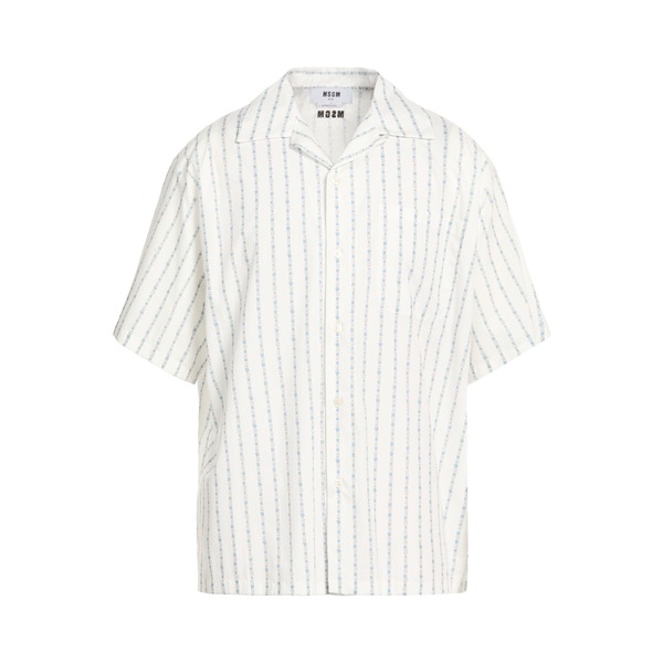 【貨物輸送無料】 エムエスジイエム メンズ プルオーバー トップス Shirts White