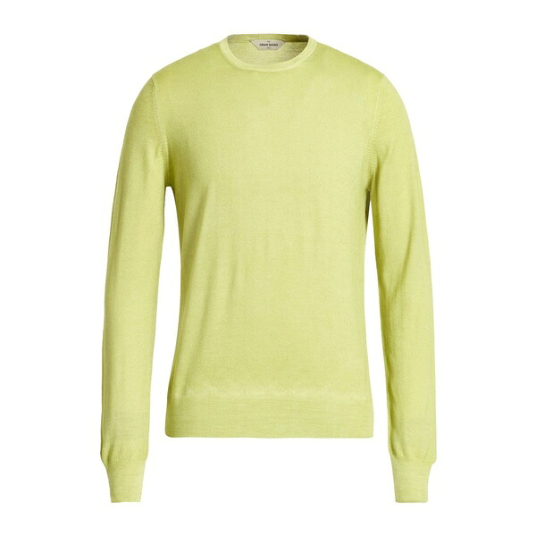 【送料無料】 グランサッソ メンズ ニット&セーター アウター Sweaters Green|asty