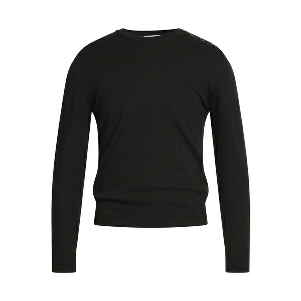 【貨物輸送無料】 呼びりん白木 メンズ 編み物\u0026スウェーター アウター Sweaters Black