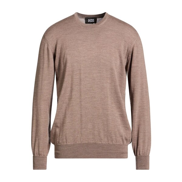 【送料無料】 アルファス テューディオ メンズ ニット&セーター アウター Sweaters Grey｜asty