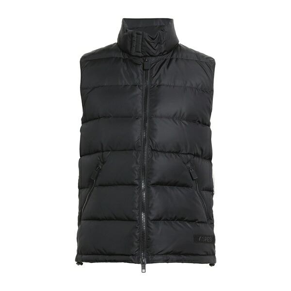 【貨物輸送無料】 アスペジ メンズ 上衣＆上衣 アウター Vests Black メンズファッション-コート・ジャケット