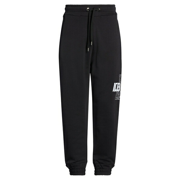 【送料無料】 アイスバーグ メンズ カジュアルパンツ ボトムス Pants Black|asty