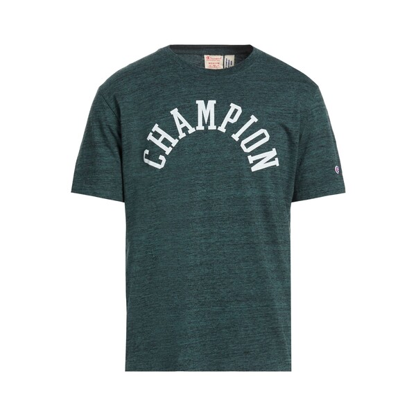 【送料無料】 チャンピオン メンズ Tシャツ トップス T-shirts Green｜asty