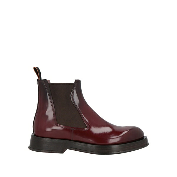 【送料無料】 サントーニ メンズ ブーツ シューズ Ankle boots Red|asty