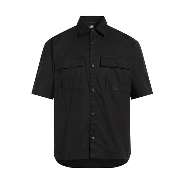 【貨物輸送無料】 シーピーカンパニー メンズ プルオーバー トップス Shirts Black