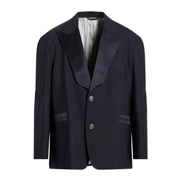 【貨物輸送無料】 エトロ メンズ 上衣＆上衣 アウター Blazers Blue