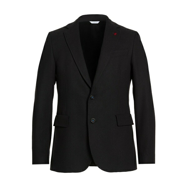 【送料無料】 マニュエル リッツ メンズ ジャケット＆ブルゾン アウター Blazers Black｜asty