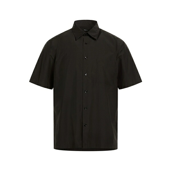 【送料無料】 セオリー メンズ シャツ トップス Shirts Black|asty