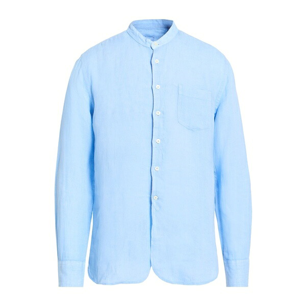 【貨物輸送無料】 １２０％リノ メンズ プルオーバー トップス Shirts Azure