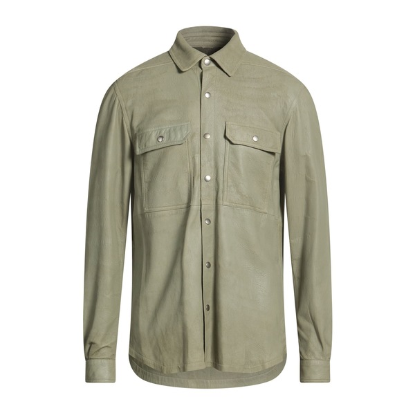 【貨物輸送無料】 リックオウエンス メンズ プルオーバー トップス Shirts Green