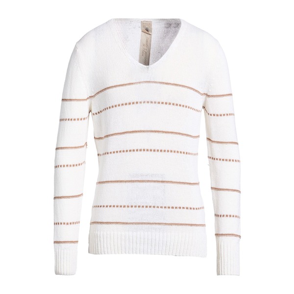 【貨物輸送無料】 エイチ953 メンズ 編み物\u0026プルオーバー アウター Sweaters White
