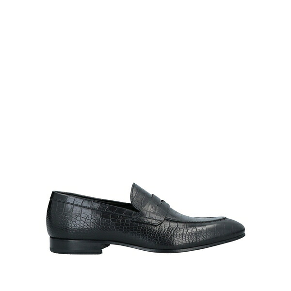 【貨物輸送無料】 ジーオーバーニー・コンティー メンズ スリッポン・ローファー シューズ Loafers Black