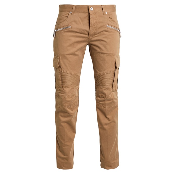 【送料無料】 バルマン メンズ カジュアルパンツ ボトムス Pants Beige|asty