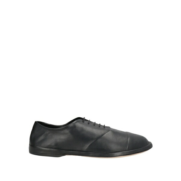 【貨物輸送無料】 マルニ メンズ 御召しものシューズ シューズ Lace-up shoes Black