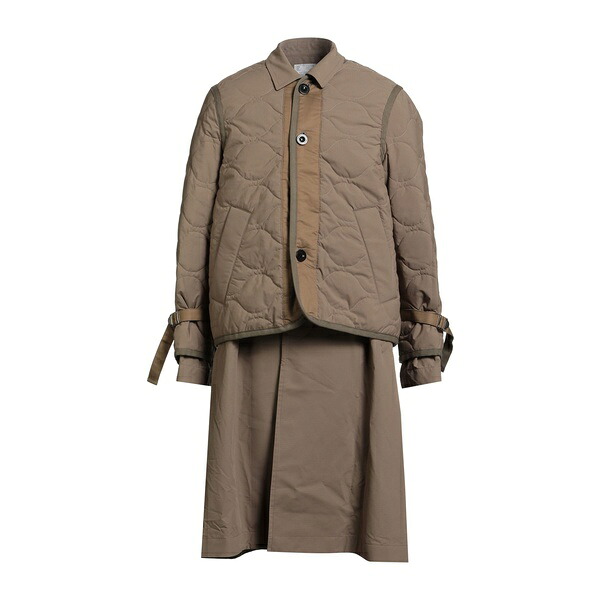 【送料無料】 サカイ メンズ ジャケット＆ブルゾン アウター Overcoats \u0026 Trench Coats Green