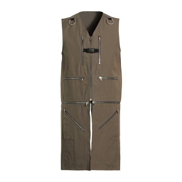 【貨物輸送無料】 リックオウエンス メンズ 上衣＆上衣 アウター Vests Grey