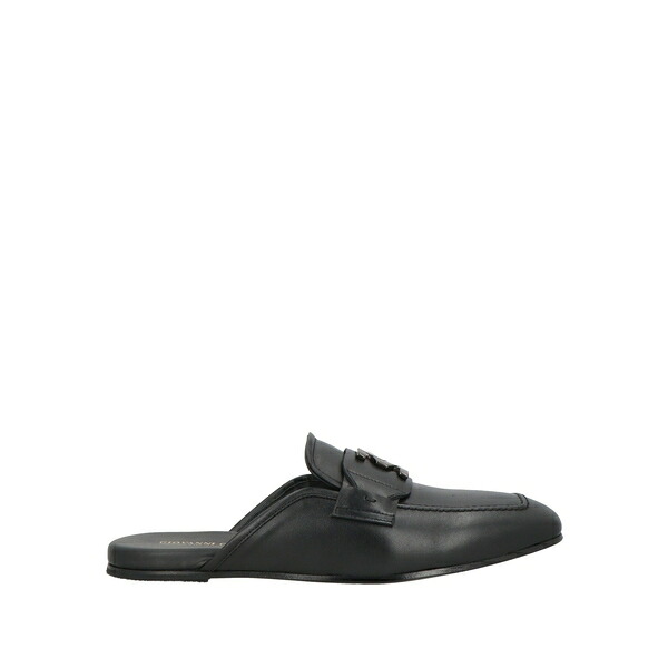 【貨物輸送無料】 ジーオーバーニー・コンティー メンズ サンダル シューズ Mules \u0026 Clogs Black