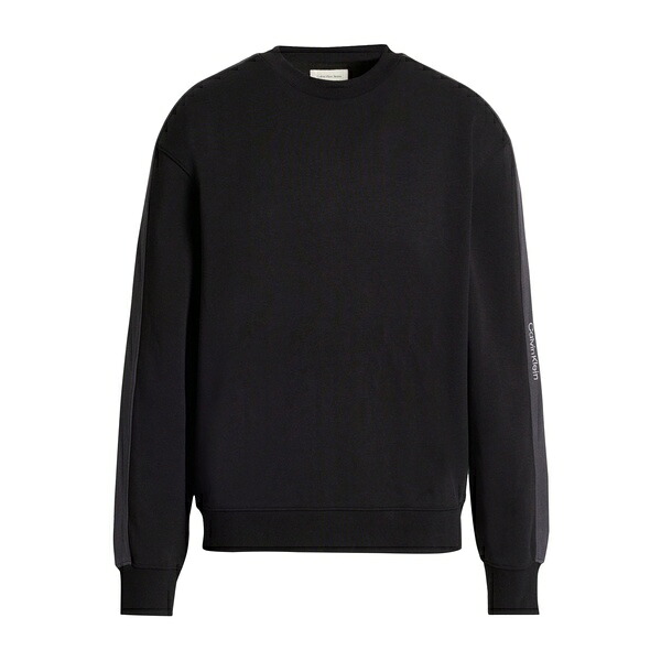 【貨物輸送無料】 カルバンクライン メンズ パーカー・スウェットシャツ アウター Sweatshirts Black