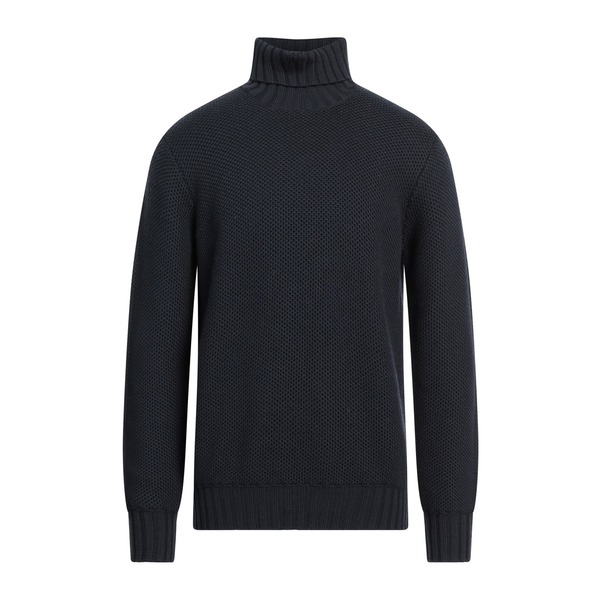 【貨物輸送無料】 フィリッポ デ ラウレンティス メンズ 編み物\u0026プルオーバー アウター Turtlenecks Blue
