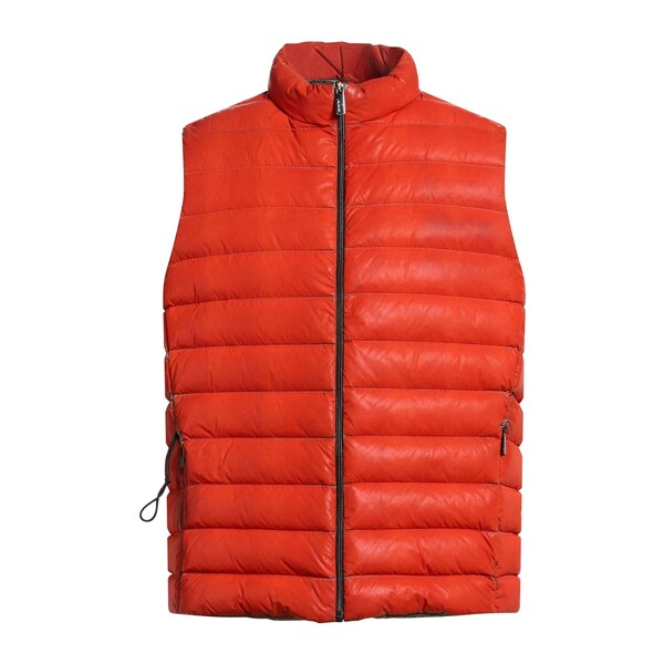 【貨物輸送無料】 アールアールディ メンズ 上衣＆上衣 アウター Vests Orange コート・ジャケット-メンズファッション