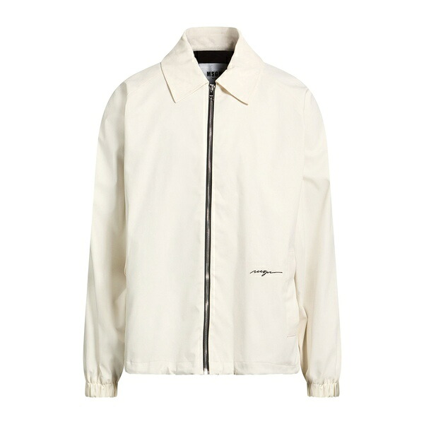 【送料無料】 エムエスジイエム メンズ ジャケット＆ブルゾン アウター Jackets White｜asty