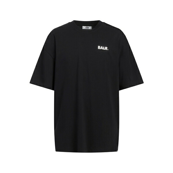 【貨物輸送無料】 バルアール メンズ ティーシャツ トップス T-shirts Black メンズファッション-トップス