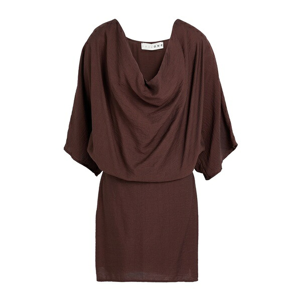 【貨物輸送無料】 こしき壱 レディース 衣装 トップス Mini dresses Brown