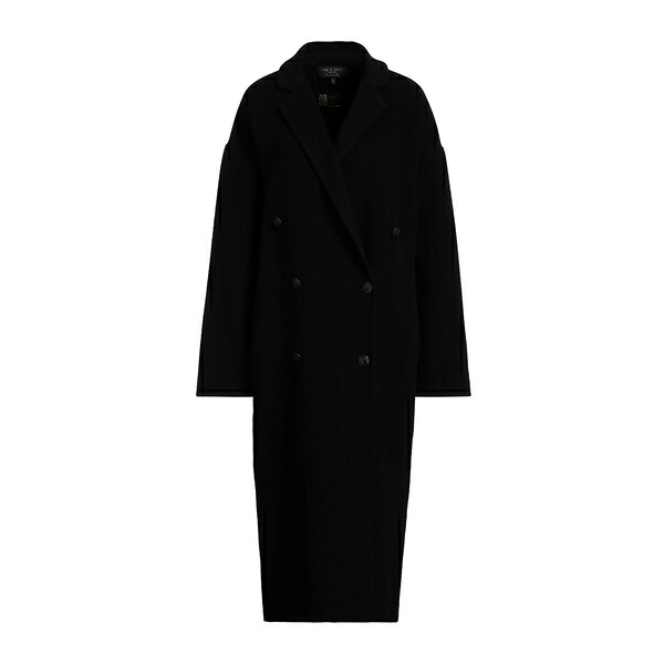 【送料無料】 ラグアンドボーン レディース ジャケット＆ブルゾン アウター Coats Black｜asty