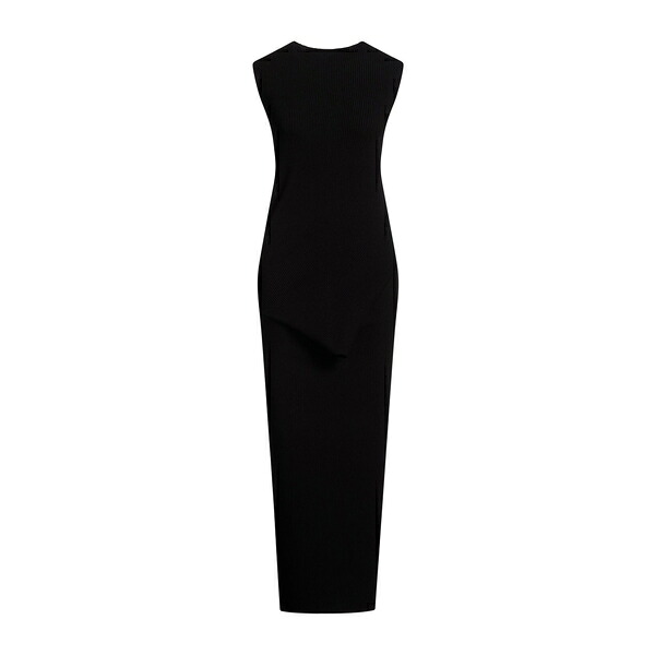 【送料無料】 リックオウエンス レディース ワンピース トップス Midi dresses Black｜asty 123,900円