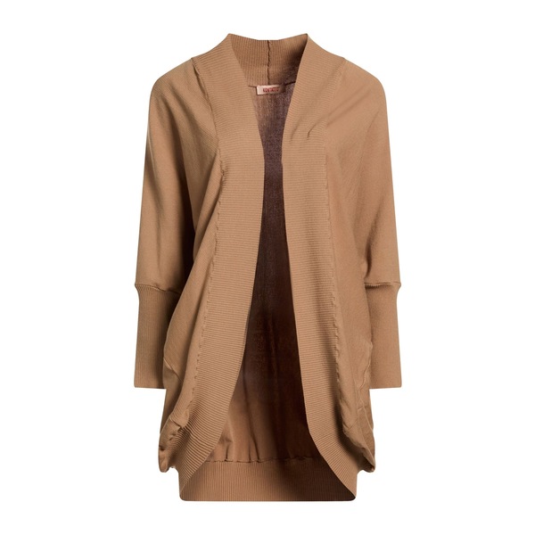【貨物輸送無料】 コンタット レディース ジレー アウター Cardigans Brown