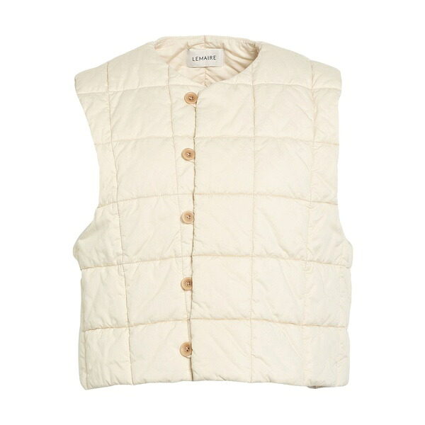 【貨物輸送無料】 ルメール レディース 上衣＆上衣 アウター Vests White レディースファッション-コート・ジャケット