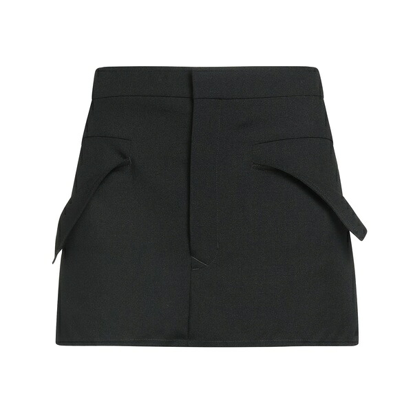 【貨物輸送無料】 リックオウエンス レディース スコート ボトムス Mini skirts Black ボトムス-スカート-レディースファッション
